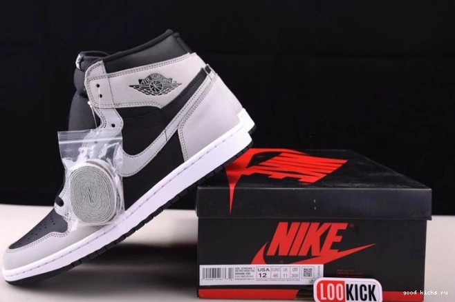 Smoke 555088-035 Retro Grey Black High Light 1 Air Jordan White 0626